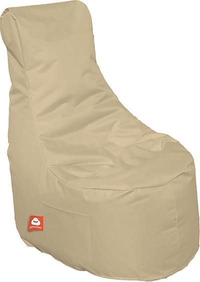 Whoober zitzak stoel Nice outdoor beige - Wasbaar - Voor binnen en buiten