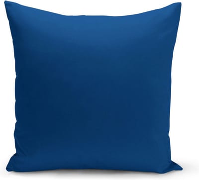 Kussensloop - kussenhoes - Sierkussenhoes - hoes voor sierkussens - Velvet 45x45 cm - Effen donkerblauw - Fluweel