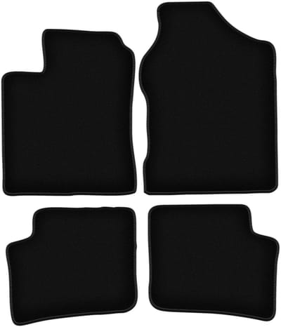 BASIC zwarte veloursmatten voor: Daihatsu Trevis hatchback (2006-2009)