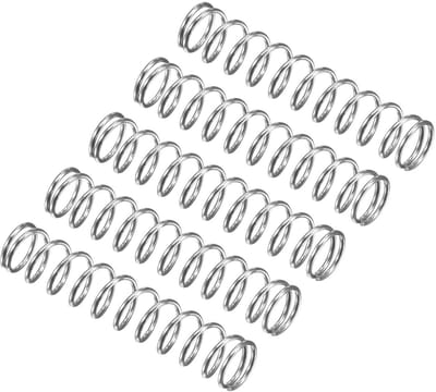 Drukveren RVS - Compressieveren Staal - Apparaten Reparatie - 304 Roestvrij Staal - 5x0.5x25 mm - Zilverkleurig