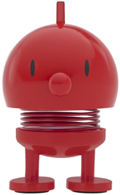 Hoptimist Bumble Beeldje - XS - Rood - Mini Beeldjes Decoratie voor Kantoor, Kamer en Woonkamer - Cadeau Idee voor Mannen, Vrouwen en Kinderen