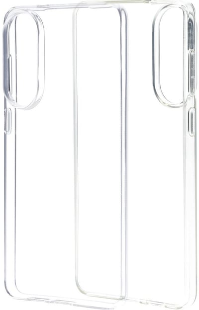 Mobiparts hoesje geschikt voor Samsung Galaxy S25 Edge - Zacht TPU - Schokabsorberend TPU - Grip Coating - Transparant
