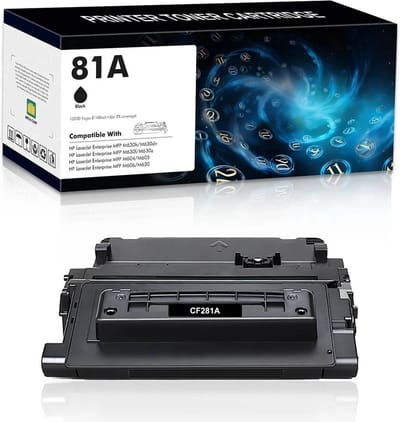HP 81A CF281A - huismerk Toner - Zwart - 10500 Pagina's - Geschikt voor M605, M606, M630 Series