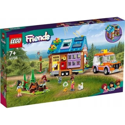 LEGO 41735 Friends Tiny House Kampeerset met Bos, Huisdieren en Speelgoedauto
