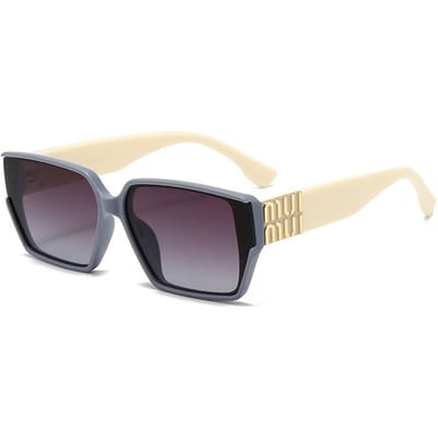 Nieuwe Luxe MM Glamour Zonnebrillen Voor Mannen En Vrouwen Stijlvolle Klassieke Merkbrillen Unisex Designer Vierkante Monturen UV400