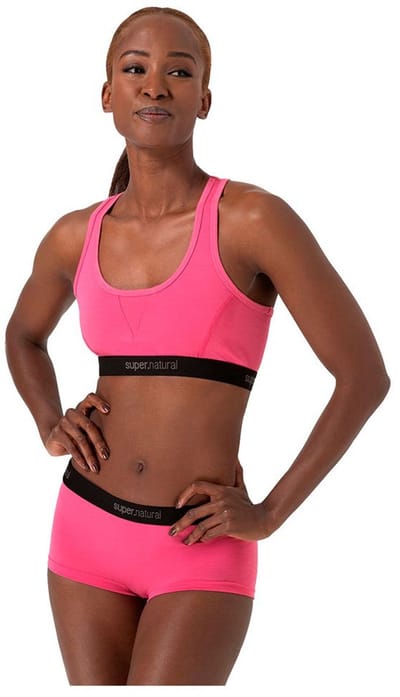 Super.natural Tundra 220 Semplice Sportbeha Roze S Vrouw