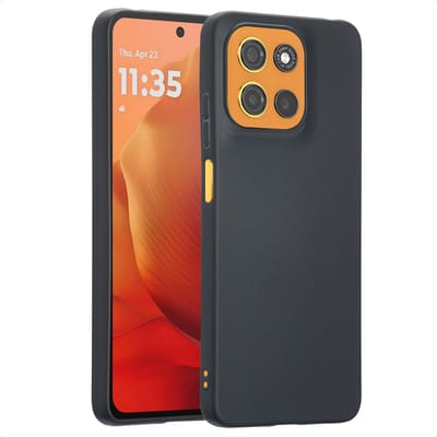 imoshion Hoesje - Geschikt voor Motorola Moto G15 Power / Motorola Moto G15 - Color Backcover - Zwart