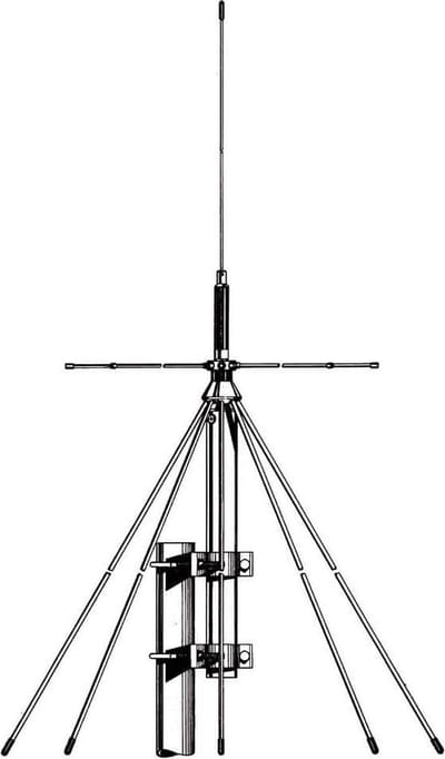 Albrecht.Audio Super discone breedband antenne