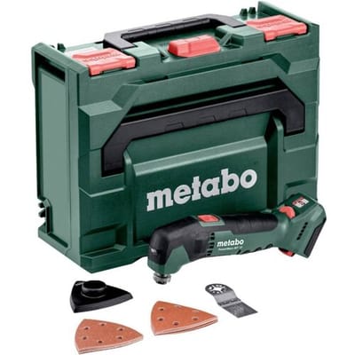 Metabo – Accu-Multitool Body – 12 V & OMT-Systeem – Voorzien Van Led-verlichting En Slanke Handgreep – Voor Zagen Schuren En Schrapen – Groen En Zwart Metaal