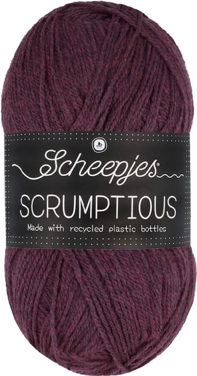 Scheepjes Scrumptious 100gram - 377 Morello Fudge Cake