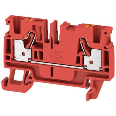 Weidmüller 2051220000 Doorgangsklem 6.1 mm Spanveer Rood 100 stuk(s)