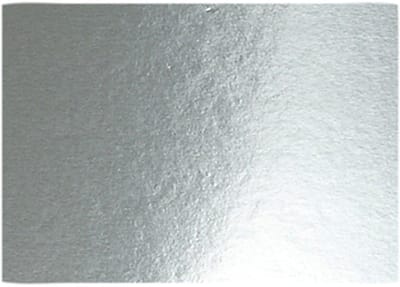 Metallic Foliekarton, A4, 210x297 mm, 280 gr, zilver, 10vel/ 1 doos