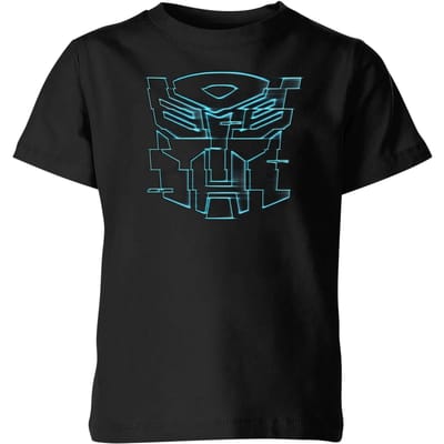 Transformers Autobot Glitch Kids' T-Shirt - Zwart - 98/104 (3-4 jaar)