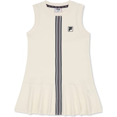 FILA Pratolino Regular Heritage Tape Sleeveless Dress Egret-mello Taglia: 86/92 | Vestiti Outlet | Unisex