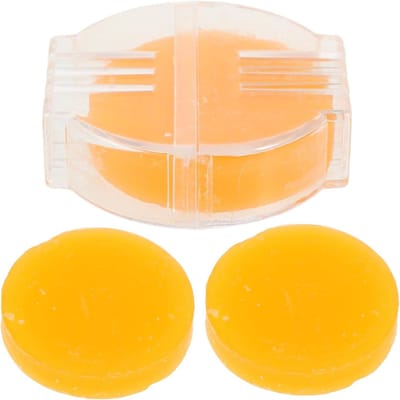 Draad Wax - Naai Hulp - Hand Naaien - Voorkomt Klitten - 5.3 x 5.2 cm - Oranje