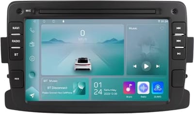 Autoradio met bluetooth - Carplay - Voor Renault / Dacia (Duster / Sandero / Captur / Xray / Logan 2 / Symbol / Dokker) - Geschikt voor Apple en Android - Stereo - Navigatie - Navigatiesysteem auto - 3GB 32GB