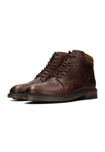 Enkellaarzen Poelman HOMBRE Heren Veterschoenen