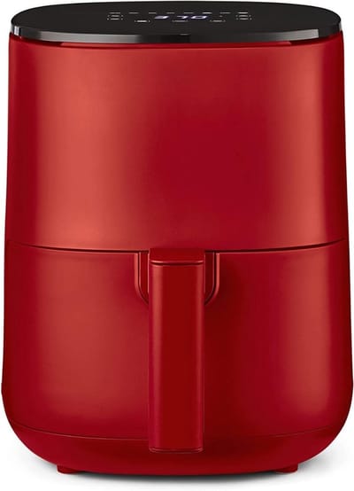 MMP® Mini airfryer - Airfryer - Airfryer klein - Rood - ‎23cm x 29cm x 30cm