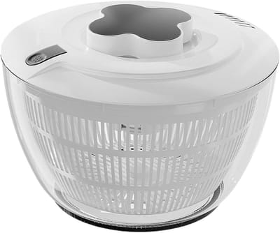 Salade Centrifuge - Groente Droger - Maaltijdvoorbereiding - Efficiënte Droogwerking - 5 Liter - Wit