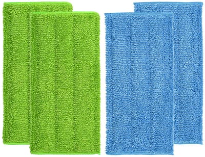 Geschikt voor Swiffer WetJet vlakmop doekje 4-delig verlijmd type verdikte mop kop voor nat en droog gebruik
