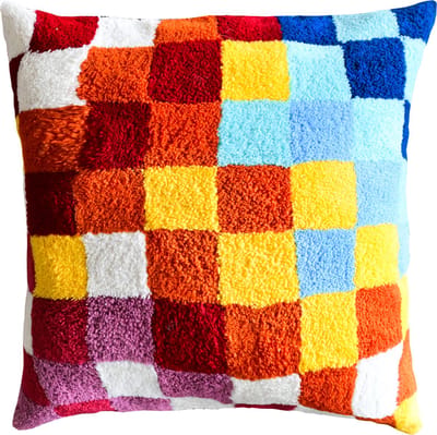 Kussens woonkamer | kussenhoes 45x45 cm | kussensloop | sierkussens | cushion cover | katoen | full bookley embroidery