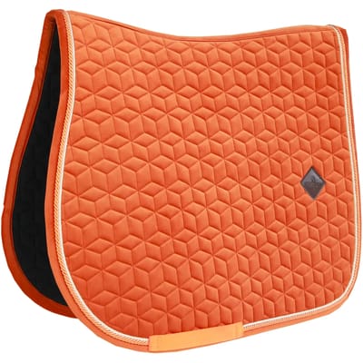 Kentucky Horsewear - Zadeldek - Zadeldoek - Velvet - Jumping - Oranje - Cob