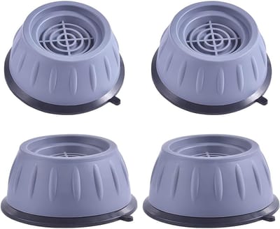 Anti-vibratie voeten voor wasmachines - Universele, niet-slip rubberen voetjes ter bescherming en verlenging van de levensduur van uw wasmachine