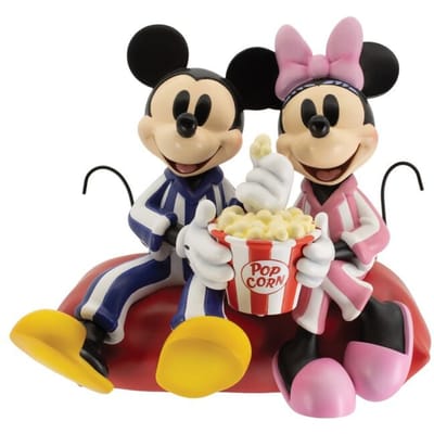 Mickey & Minnie Mouse - Disney Verzamelfiguren - Mickey and Minnie Movie Night - voor Geen - meerkleurig