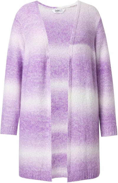 Angel of Style - Dames - Vest straight fit kleurverloop pailletten - Purper - Maat 42+