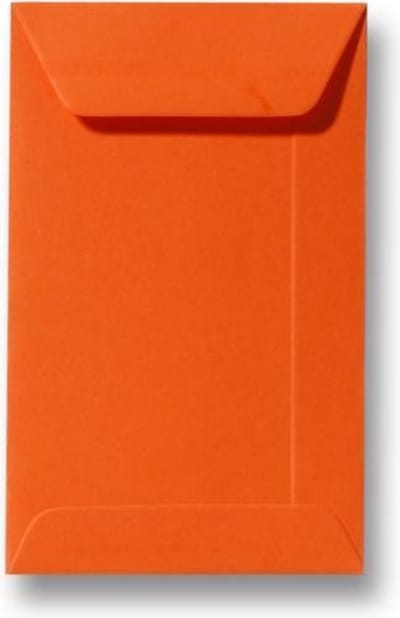 Envelop 22 x 31,2 Donkeroranje, 100 stuks