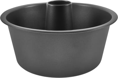 Bakvorm 25 cm - Ronde Cakevorm met Buis - Taartvorm met Ring en Anti-aanbaklaag - Bakvorm voor Cake, Pudding en Desserts - Geschikt voor Oven