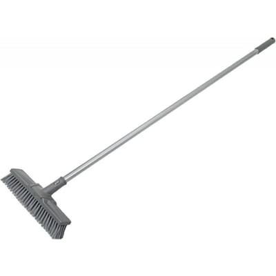 Bradas Serie - Vloerborstel - 30cm - Metalen Steel - Hard Borstelwerk