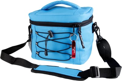 Rubytec Koeltas - 5 L - Koelbox - Geïsoleerde Lunchtas - Inclusief koelelement - Coolerbag met Gaasvak - Blauw
