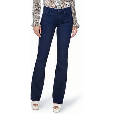 PAIGE Manhattan Boot Blue Moon Größe: W23 | Ausgestellte Hosen Outlet | Damen | Blau