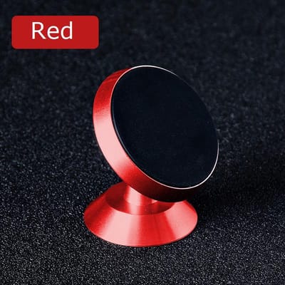 Magnetische telefoon houder auto LB-420 dashboard telefoonhouder | universele magneet telefoon houder auto | magneet | dashboard | mobielhouder | autohouder | telefoonhouder | draaibare telefoonhouder Universeel - Rood