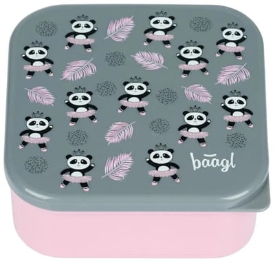 Baagl Broodtrommel 4 in 1 Panda