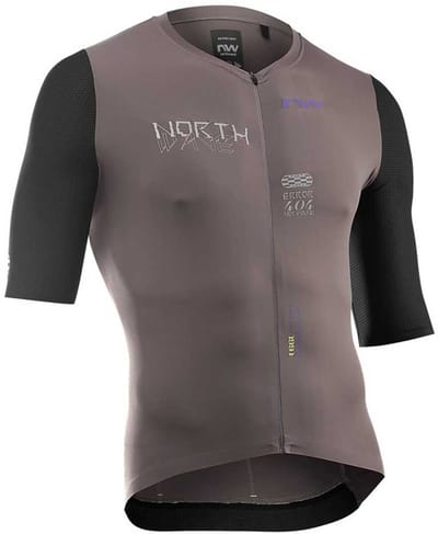 Northwave Xtreme Evo Korte Mouw Wielertrui Bruin XS Man