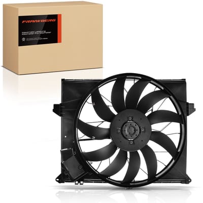 Frankberg 1x Motorradiator enkele ventilator