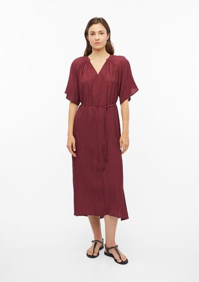 s.Oliver  Dresses Burgundy Taglia: 36 | Abiti Midi Outlet | Donna | Marrone