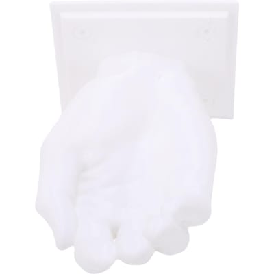 Muurhaak   Unieke Multifunctionele 3D Geprinte Handvorm Sleutelhanger voor Jas Tas Handdoek Sleutels