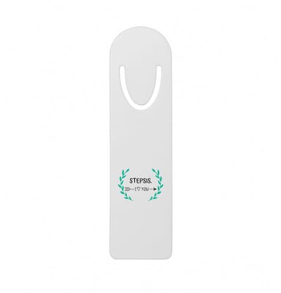 Hacebo® - stepsis I love you metalen boekenlegger - Zus - de liefste stiefzus - verjaardag - cadeautje voor zus - zus artikelen - kado - geschenk Bladwijzer boekenleggers - 12.7 cm x 3.2cm