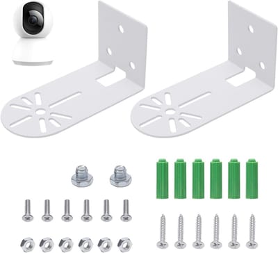 2 Stuks Camera Wand- en Plafondbevestiging voor Beveiligingscamera's - Compatibel met Eufy en Blink - Stevige Montagebeugel en Accessoires