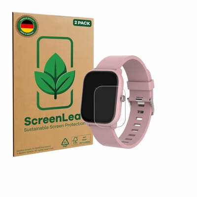2 Stuks Screenprotector voor Denver SWK-120RO - Hoogwaardige Beschermfolie transparant