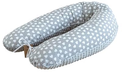 Ergonomisch Zwangerschapskussen en Voedingskussen 170 cm – Ideaal voor Zijslaapkussen en Comfortabel Slapen