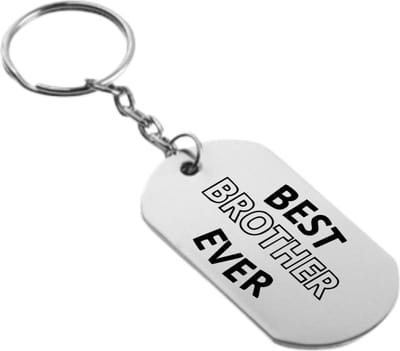 Akyol - beste broer ever sleutelhanger - Broer - familie - cadeau - 54 x 29mm
