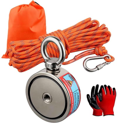 DailySupplies® Magneetvissen Starterspakket - Magneetdetectors Kinderen en Volwassenen - Zilver en Oranje