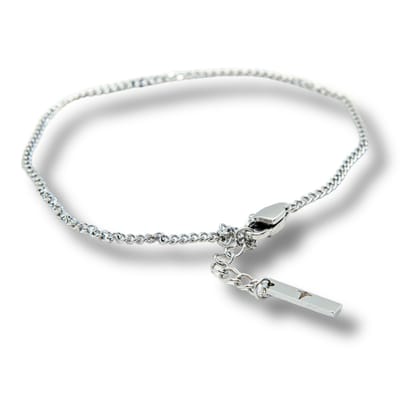 MEN OF MERCURY® Ketting Armband – Silver – Unisize – Stoer – Duurzaam – Handgemaakt – Tijdloos Design - Mannen