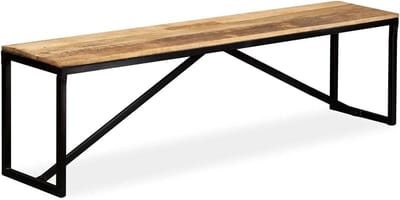 Massief Houten Bankje voor Hal of Woonruimte