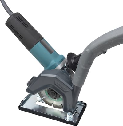 wolfcraft - Afzuigkap met geleider voor haakse slijper - 5017000