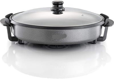 RVV® Partypan -Airfryer -Hapjespan - 1500 watt - 240 °C - Zwart -‎ 43 cm x 49cm x 16 cm